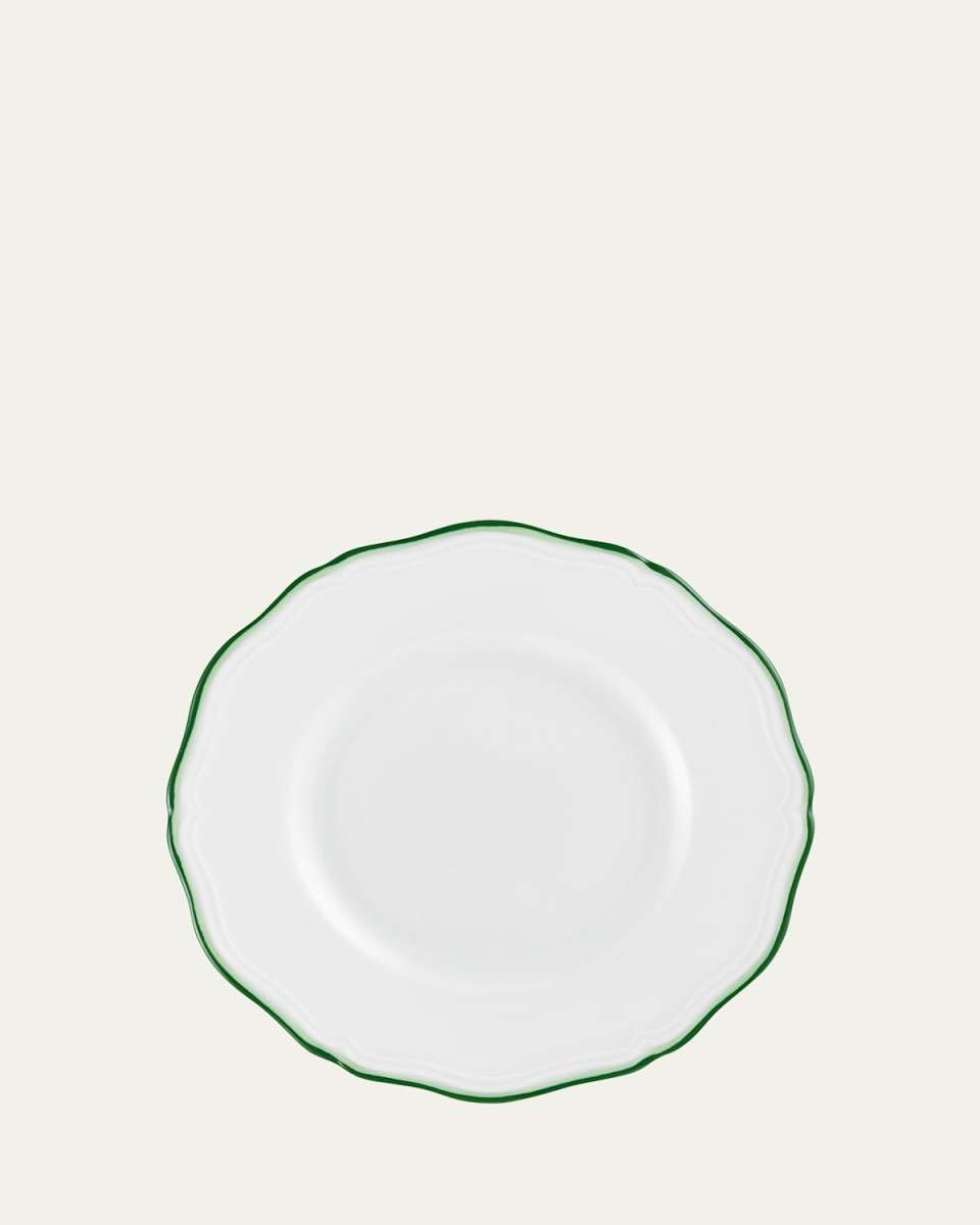 Touraine Double Filet Green Bread & Butter Plate